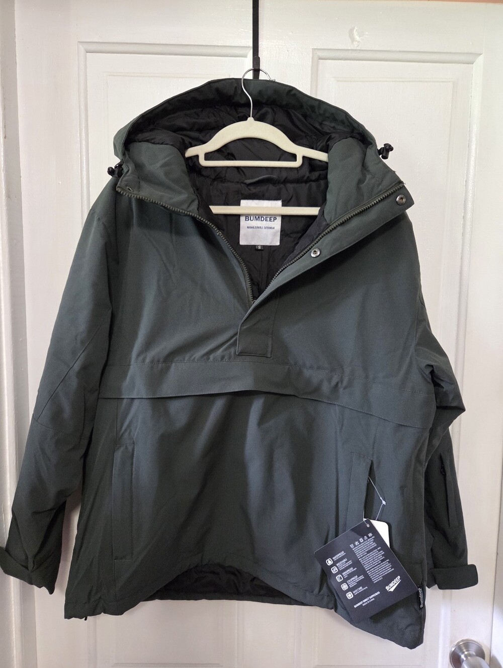 Bumdeep Green Ski Jacket